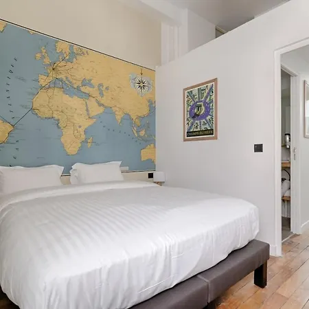 Mykeypers - Modern & Cozy Duplex 6p - Arc De Triomphe アパート パリ