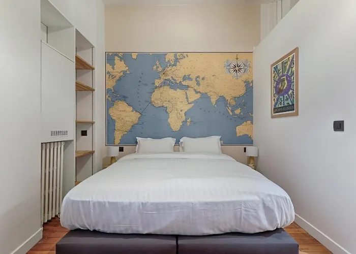 Lägenhet Mykeypers - Modern & Cozy Duplex 6p - Arc De Triomphe *